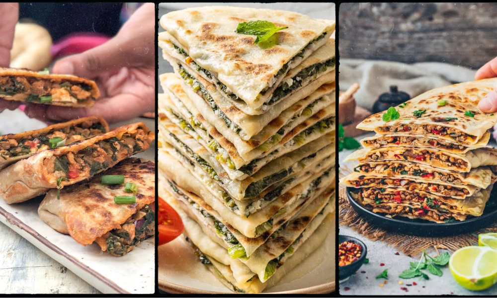 Gozleme recipe (Turkish Stuffed Flatbread)